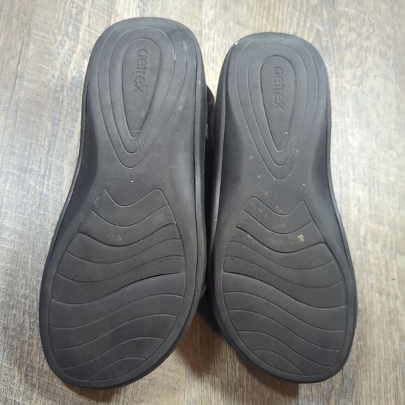 AETREX JILLIAN SPORT SANDALS BLACK WOMEN’S Size 8 LIGHTWEIGHT WATER FRIENDLY - Picture 11 of 13